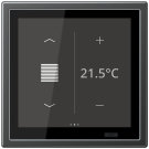 JUNG AL459D1SAN KNX room controller LS TOUCH | LS 990 | anthracite