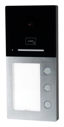 HHG Villa AP 3 AS RL 3-family video door station with access via RFID reader and smartphone app