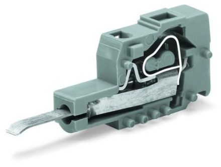Wago 231-127 test plug module with contact tongue