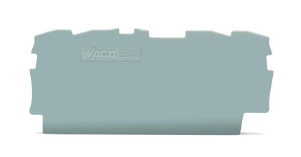 Wago 2000-1491 end and intermediate plate