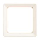 ELSO 203080 frame for central plate 50x50mm pearl white
