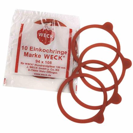 WECK 8094102 preserving dish 94x108mm 10 pcs.