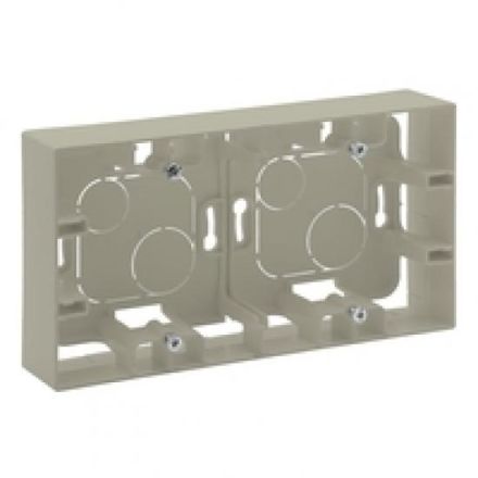 Legrand 864682 AP housing Niloe Step 2-way sand