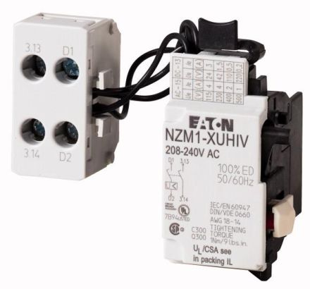 Eaton NZM1-XUHIV380-440AC undervoltage release, 380-440VAC, +2fS , 259541