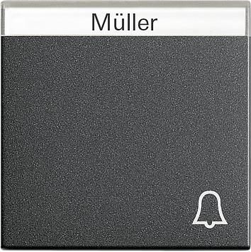 Gira 067328 rocker symbol bell BSF System 55 anthracite