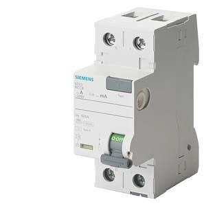 Siemens 5SV3617-6KL residual current circuit breaker 80/0.3A 1-pole+N