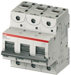 ABB Stotz-Kontakt S803S-SCL63, short-circuit current limiter 63A,3P,690VAC=50kA,440VAC=100kA, 2CCS800900R0301