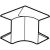 Legrand 637391 inside corner for DLP 60/200 RW , (pure white)