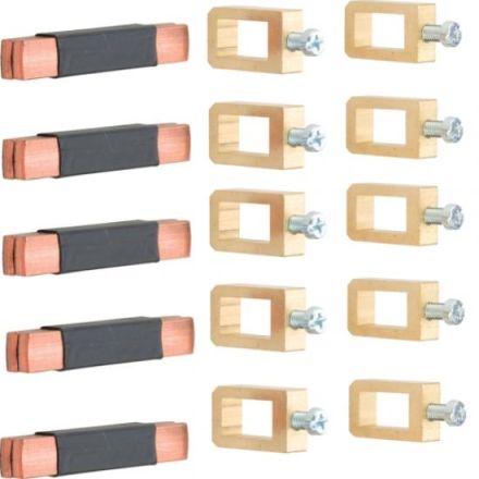 Hager UM05B busbar connector 40mm universN 12x10mm 5-pole