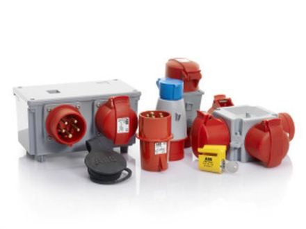 ABB Stotz-Kontakt SOCKET COMPL. 332MM6 , 332MM6 box complete for type MHS with box, contact sockets and screws , 2CMA181720R1000