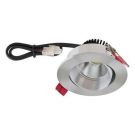 EVN 5680146D2W 6W 3000K-2000K 600lm-60lm R sb alu pol. LED recessed ceiling spotlight
