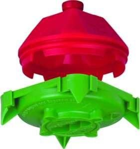 Kaiser 1248-50 35mm 45diam. ceiling box, 1248-50