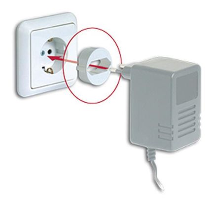 Bachmann 924.330 Pinfix adapter series 8821 white