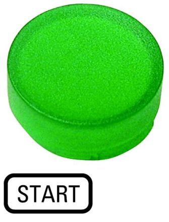 Eaton M22-XDLH-G-GB1 button lens, high green, START, 218371