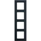 Hochköpper 00191091 4fach Nova cast iron piano black frame