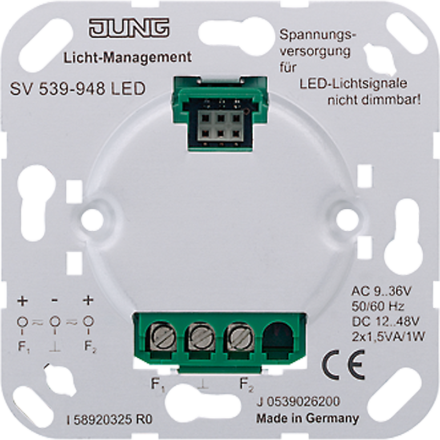 Jung SV539-948LED power supply, 9...48 V