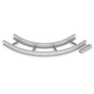 Unex 67307-04 90° grey RAL7035 85x300 R600 U23X flat bend