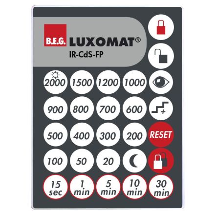 BEG 92396 IR-CdS-FP Luxomat remote control