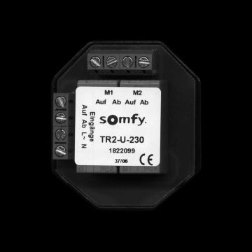 Somfy TR2-U-230 isolating relay uP
