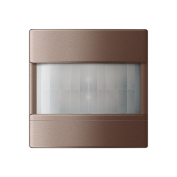 Jung A17180MO LB-Management motion detector Standard 1, 10 m, Series A, mocha