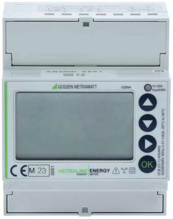 Gossen Metrawatt U289A MID 4-wire network 1(6)A 2T S0 output energy meter