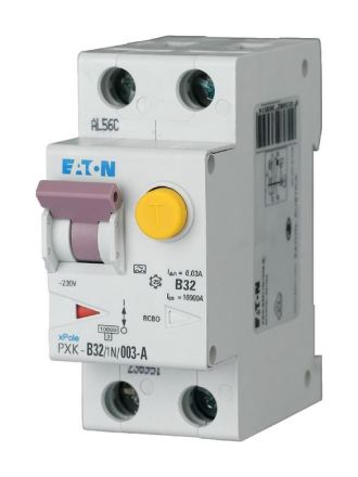 Eaton 193537 PXK-B32/1N/003-F B32A 30mA 1p+N RCD/MCB switch