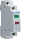 Hager SVN126 LED detector 2-way green and red 230VAC