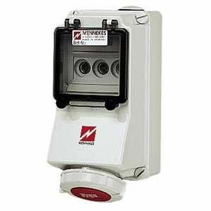 Mennekes 7136 wall socket 32A 5-pin 6h 400V IP67