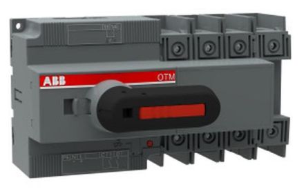 ABB Stotz-Kontakt OTM80F4M230V, load disconnector with motor, 4-pole, 80A, with handle for manual operation, 1SCA122975R1001