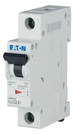 Eaton 278550 circuit breaker FAZ-C2,5/1 C2,5A 1p