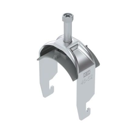 OBO Bettermann 1186949 2056 BS-U1-K-52 ALU 46-52mm aluminum clamp