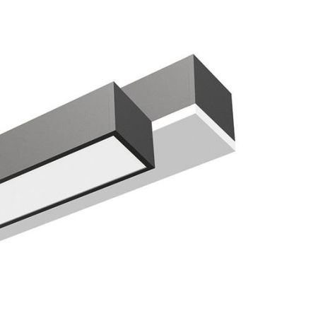 LTS 662542 Lichtkanal-P 060.001 OAG/... silver-anodized surface-mounted and pendant profile