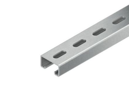 Niedax 2991/900FL C-profile slot width 22mm 48x26x900mm anchor rail