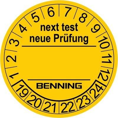Benning 756212 2019-2024 (PU= 300pcs) test labels