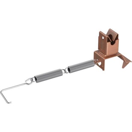 Pröpster 111 176 Cu D:8mm Type B side with springs LH:33.5mm roof cable holder