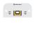 Kindermann 7441000525 USB 2.0 B-socket/A-socket cable breakout connection panel half panel 54x54mm