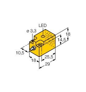 Turck 4614607 NI5-Q18-AN6X Inductive Sensor