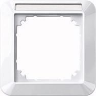 MERTEN 387125 frame 1-way active white glossy