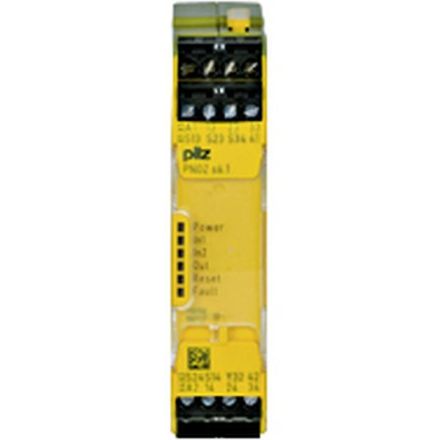Pilz 750156 PNOZ s6.1 48-240VACDC 3 n/o 1 n/c Two-hand monitoring