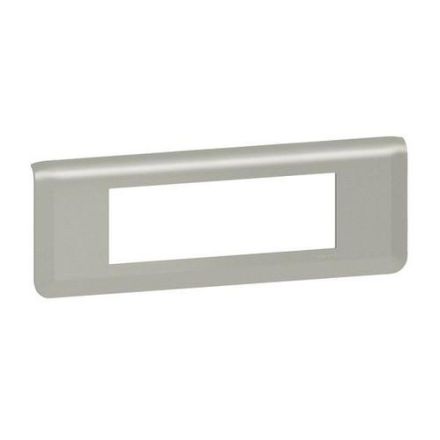 Legrand 079316L Mosaic 6-mod.horizontal alu frame