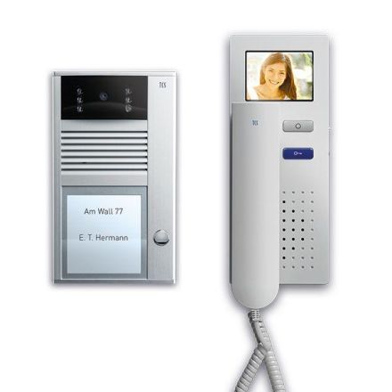 TCS PVC2410-0010 V2D AP 1 residential unit video intercom set
