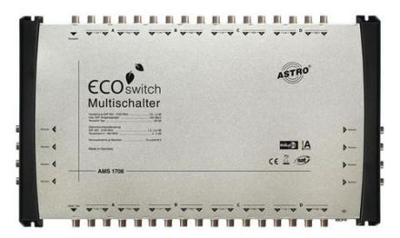 ASTRO Strobel 00360441 AMS 1708 ECOswitch 8 subscriber outputs multiswitch cascadable