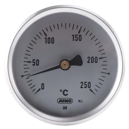 JUMO 80001186 608002/0180-834-847-6-104-26-26-200/000 Bimetal thermometer
