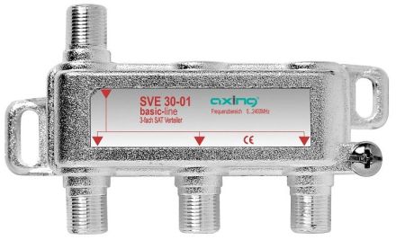 Axing SVE03001 3-way SAT distributor basic-line