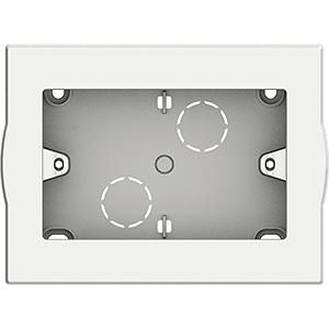 Bticino 503BI surface-mounted housing 3 modules white, (white)