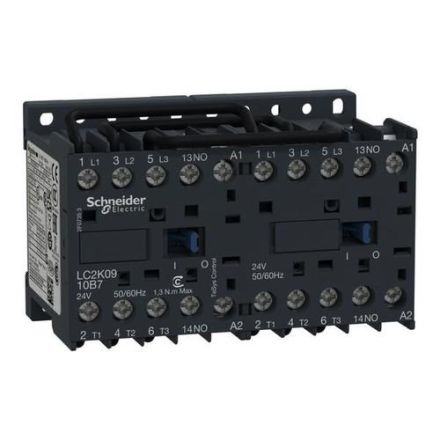 Schneider Electric LC2K0910B7 3-pole 9A 24V 50/60HZ reversing contactor
