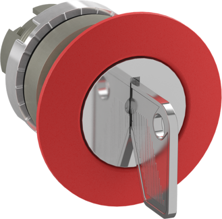 ABB Stotz-Kontakt 1SFA192000R9001 P9MEC4RN01 40mm rt mushroom button
