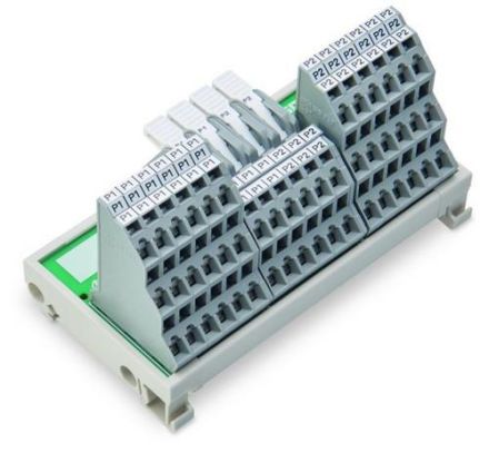 Wago 830-800/000-318 transfer module 2p series 830 250V 30A