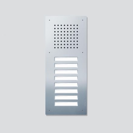 Siedle 210007712-00 F CL A 08 B-0 Classic brushed stainless steel audio door station