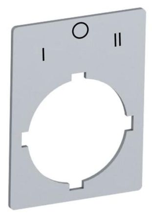 ABB Stotz-Kontakt SK615550-81 I/0/1 for switch with 3 switch positions text insert